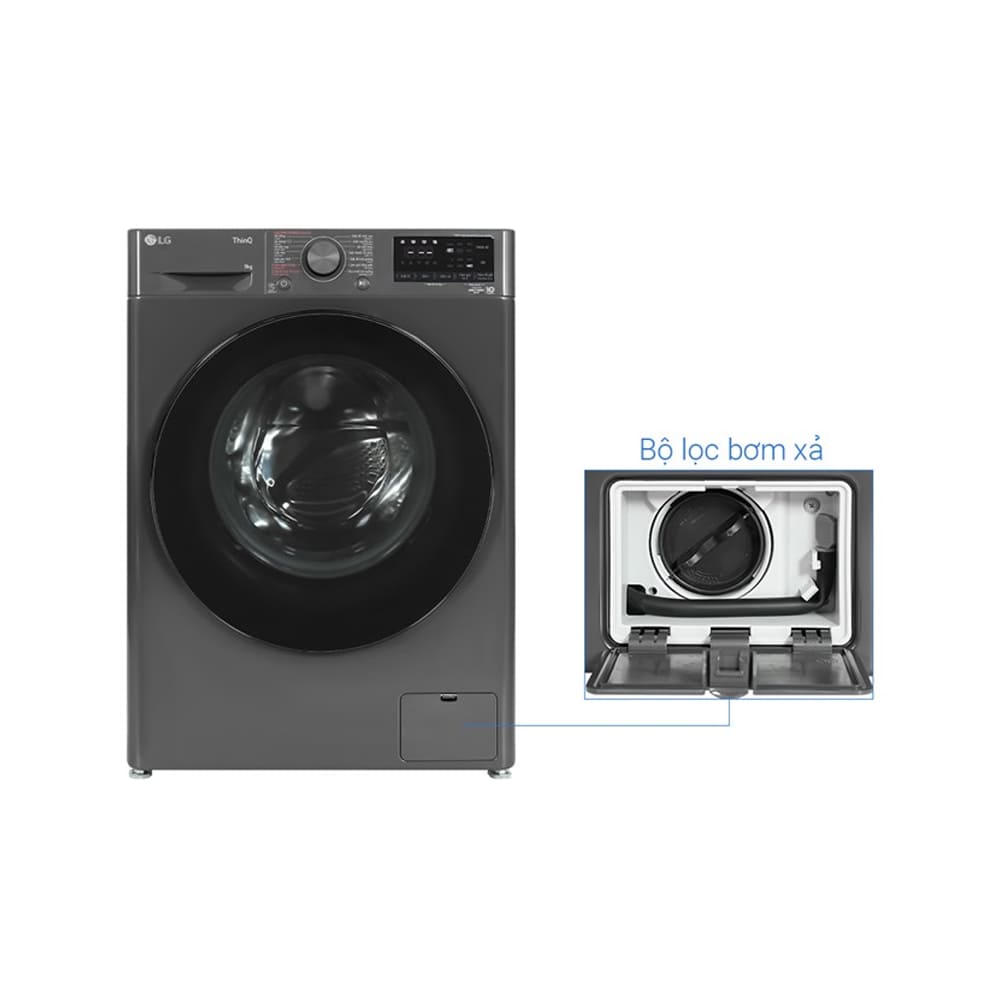 Máy giặt LG AI DD Inverter 9 kg FV1409S4M